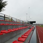 Infrastruktura stadionu miejskiego w Łosicach.