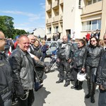 Parada pojazdów z okazji Dni Łosic - Motocykliści